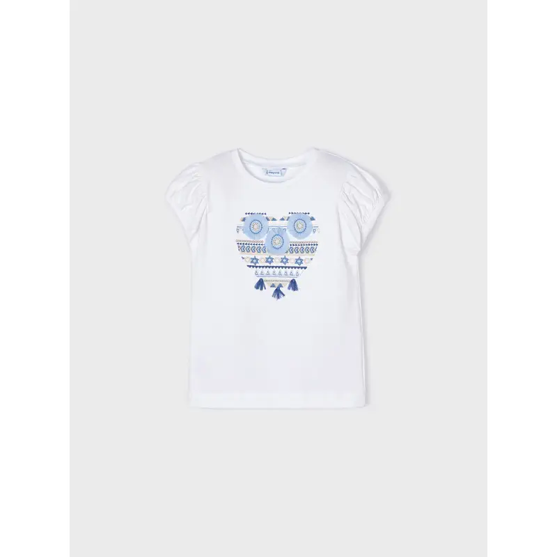 Mayoral T-shirt Bianco 3201923