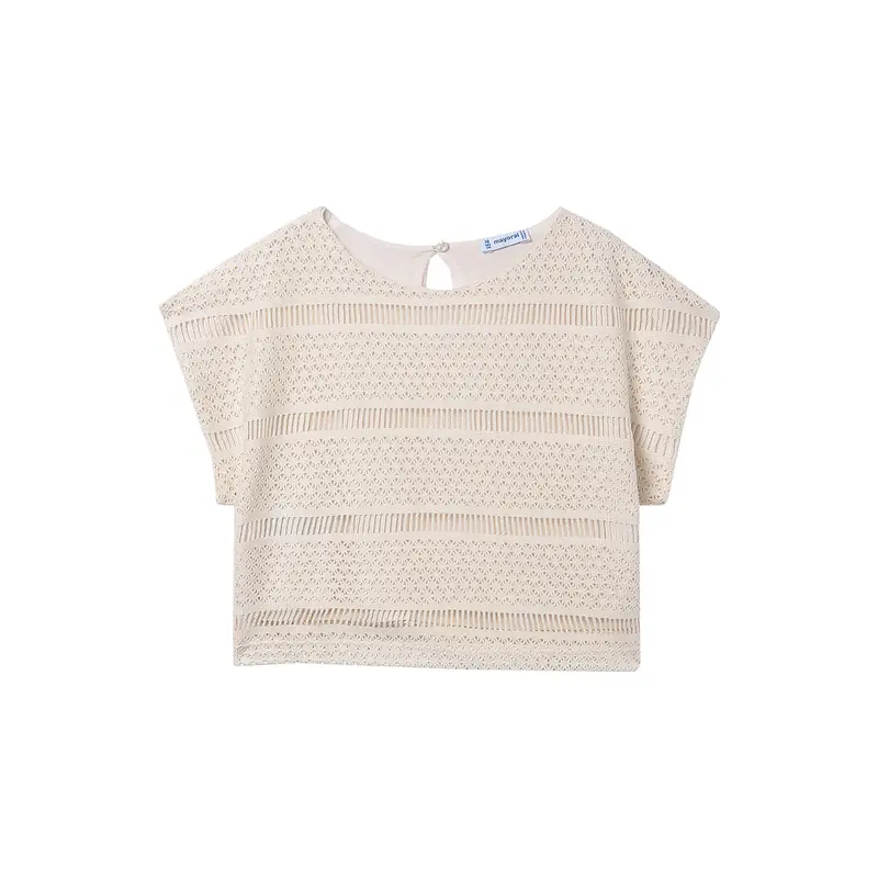 Mayoral T-shirt Beige 4210254