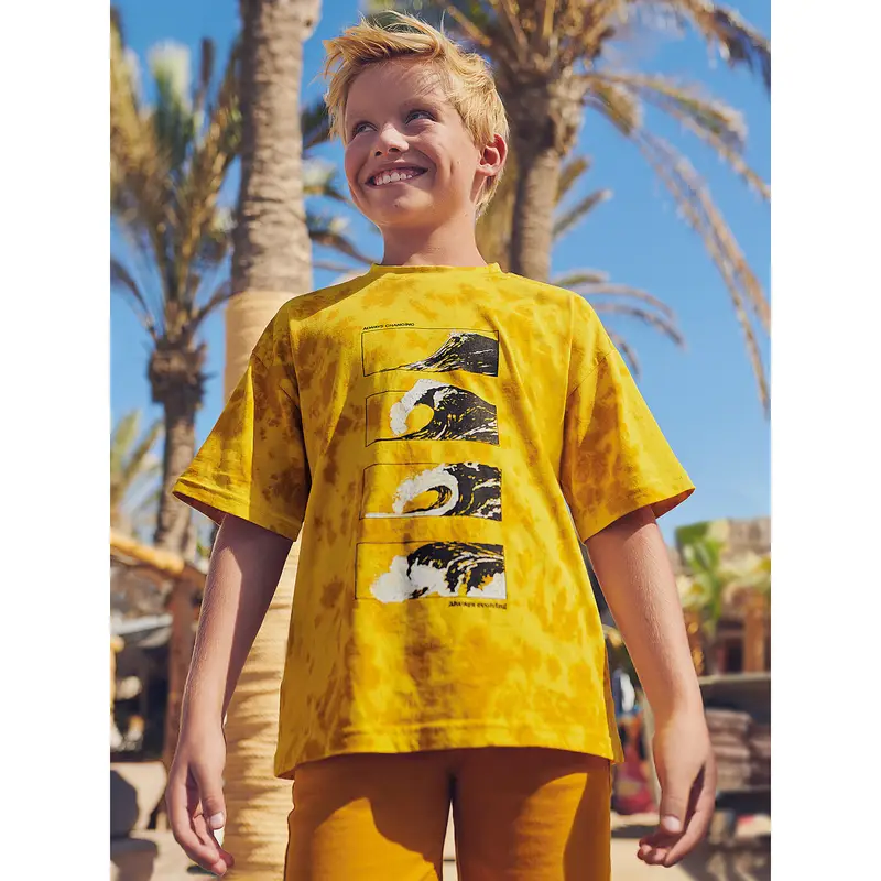 Mayoral T-shirt Giallo 3201875