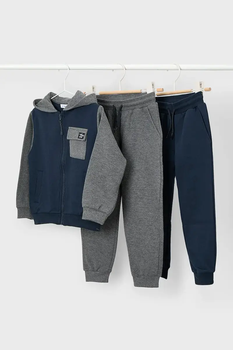 tuta da ginnastica colore blu navy 4808