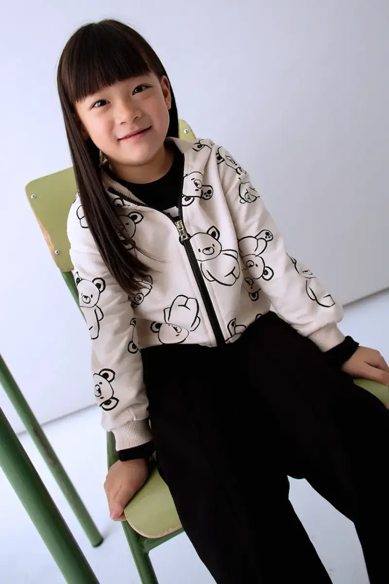 tuta per bambini colore beige 4895 miniatura 5