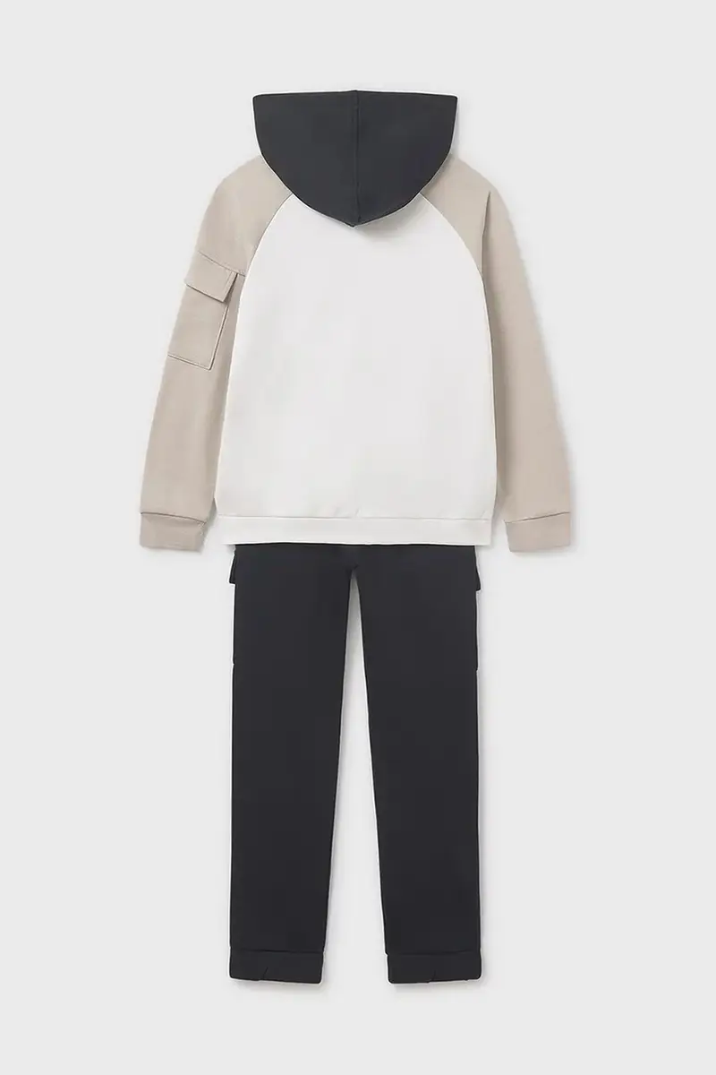 tuta per bambini colore beige 7851 miniatura 3
