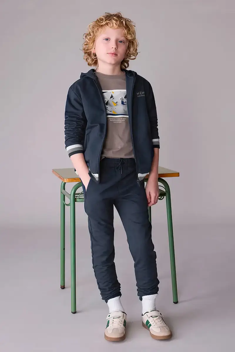 tuta per bambini colore blu navy 7849