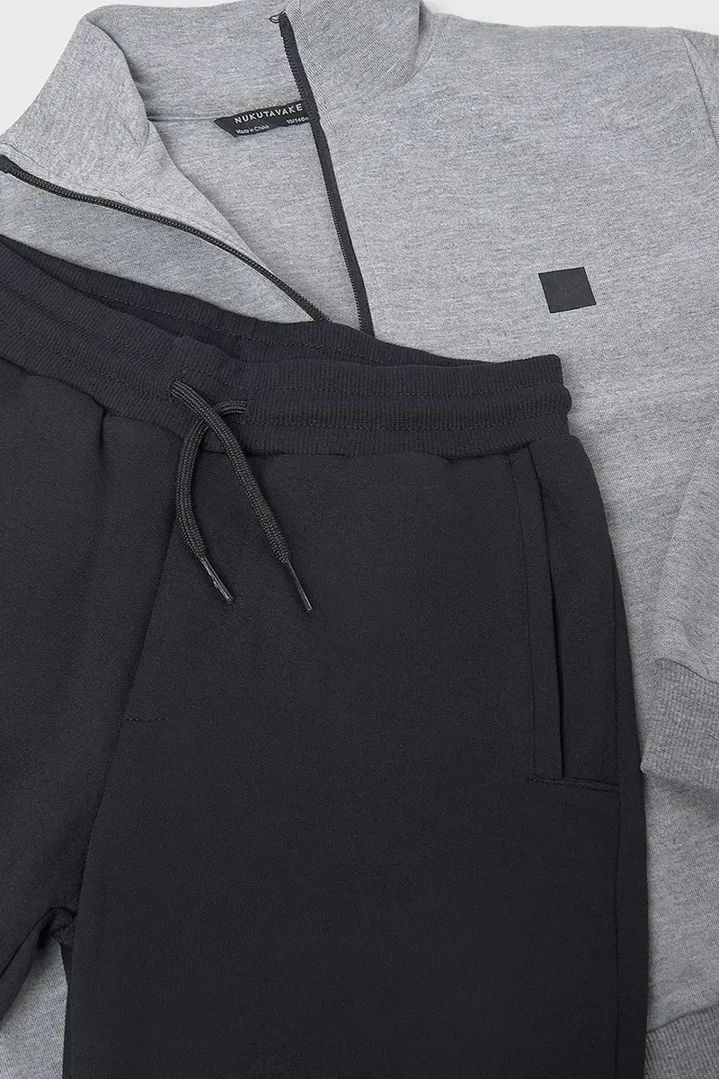 tuta per bambini colore grigio 7850 miniatura 3