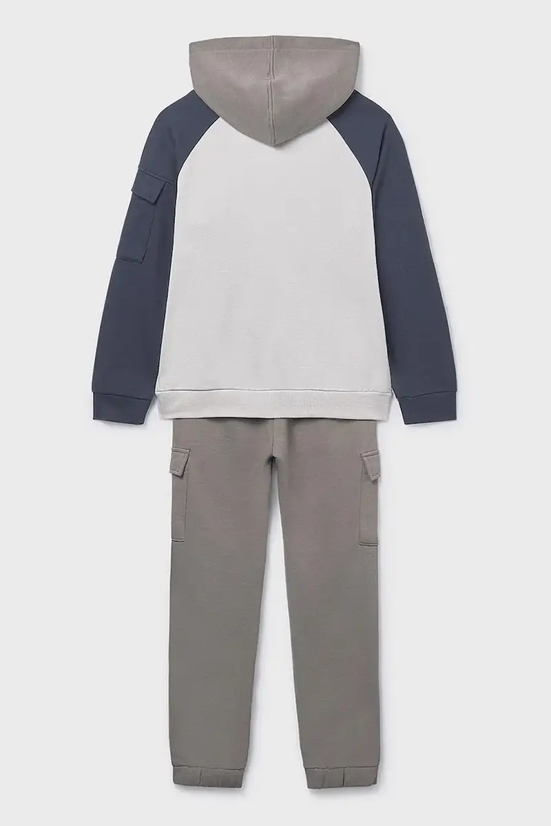 tuta per bambini Grigio miniatura 2