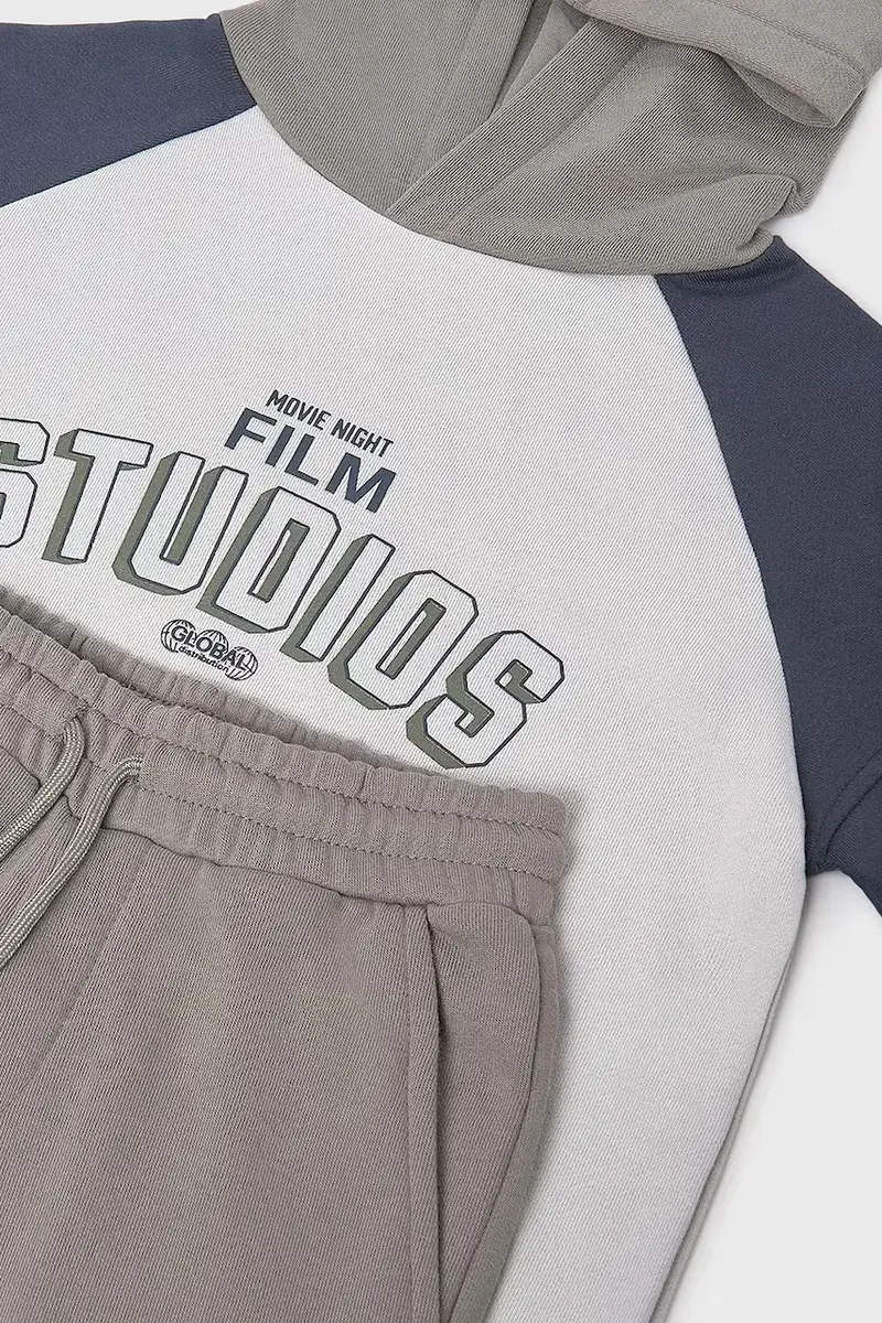 tuta per bambini Grigio miniatura 3