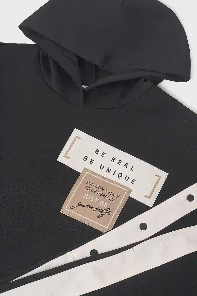 tuta per bambini Nero miniatura 4