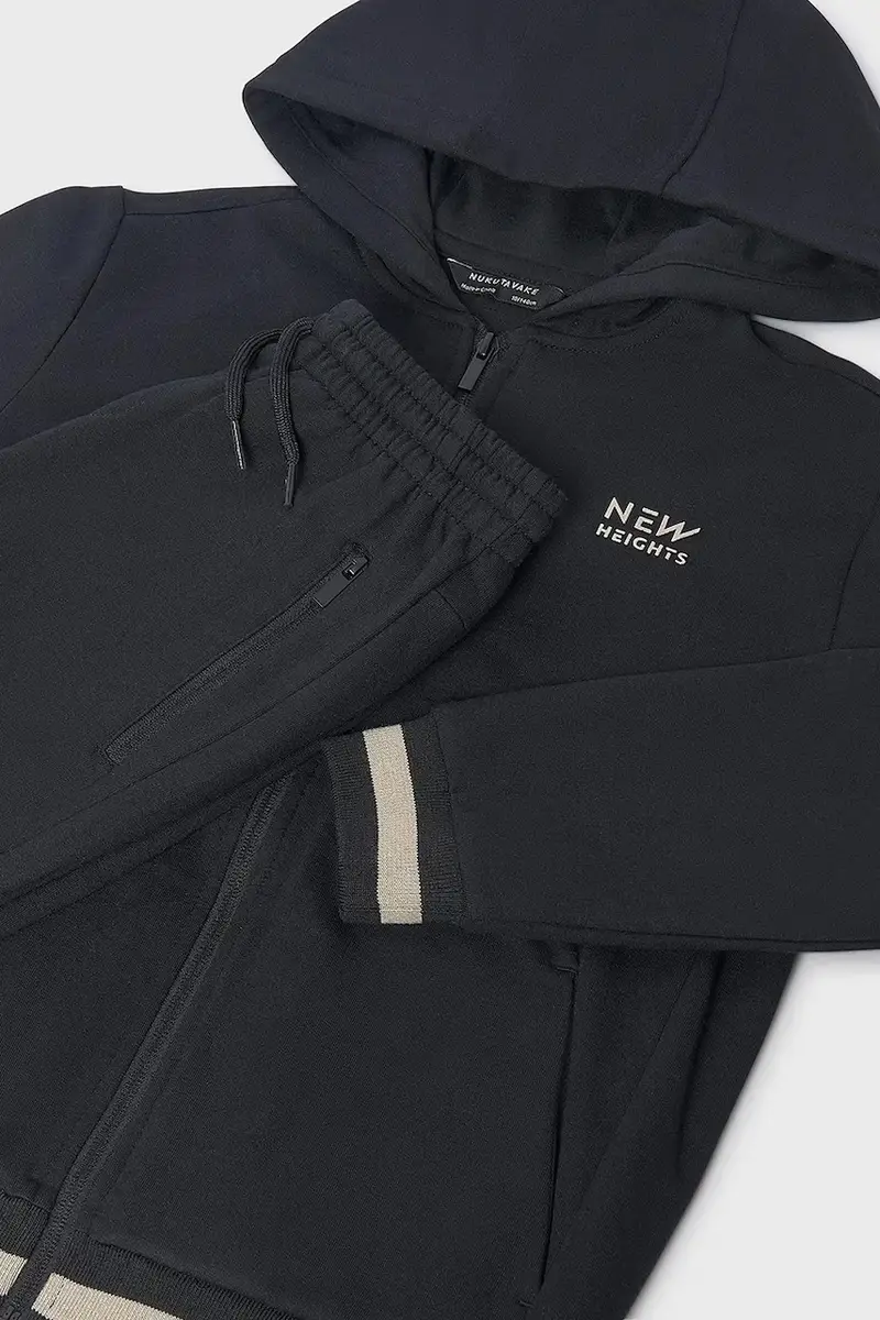 tuta per bambini Nero miniatura 3