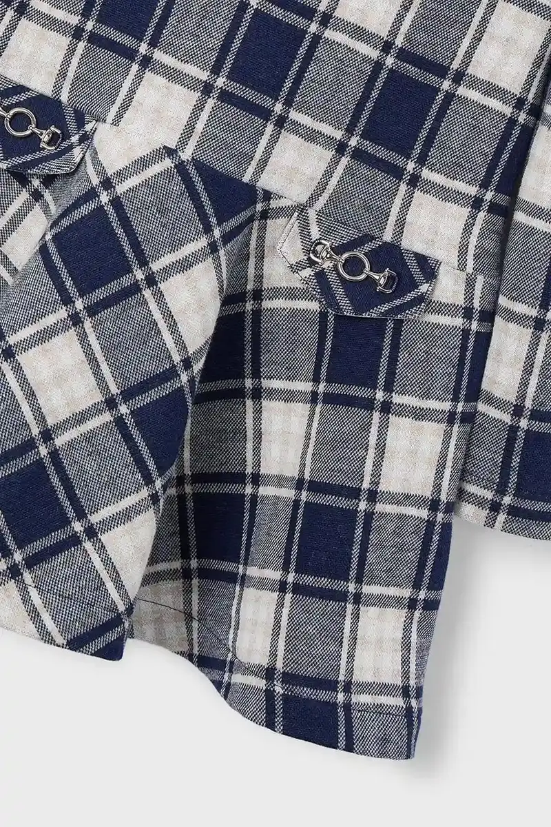 vestito bambina colore blu navy 4921 miniatura 3