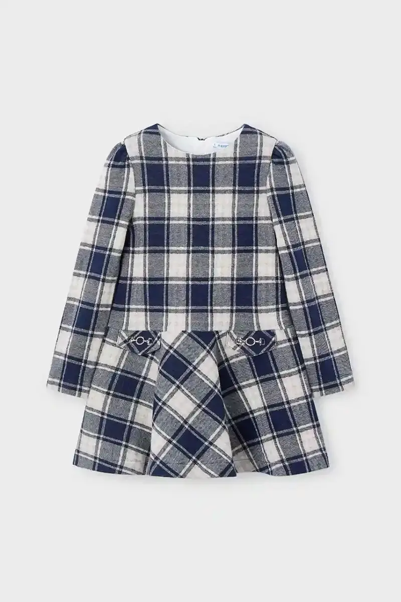 vestito bambina colore blu navy 4921