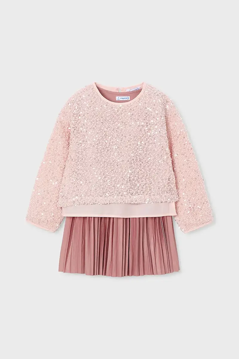 vestito bambina Rosa miniatura 2