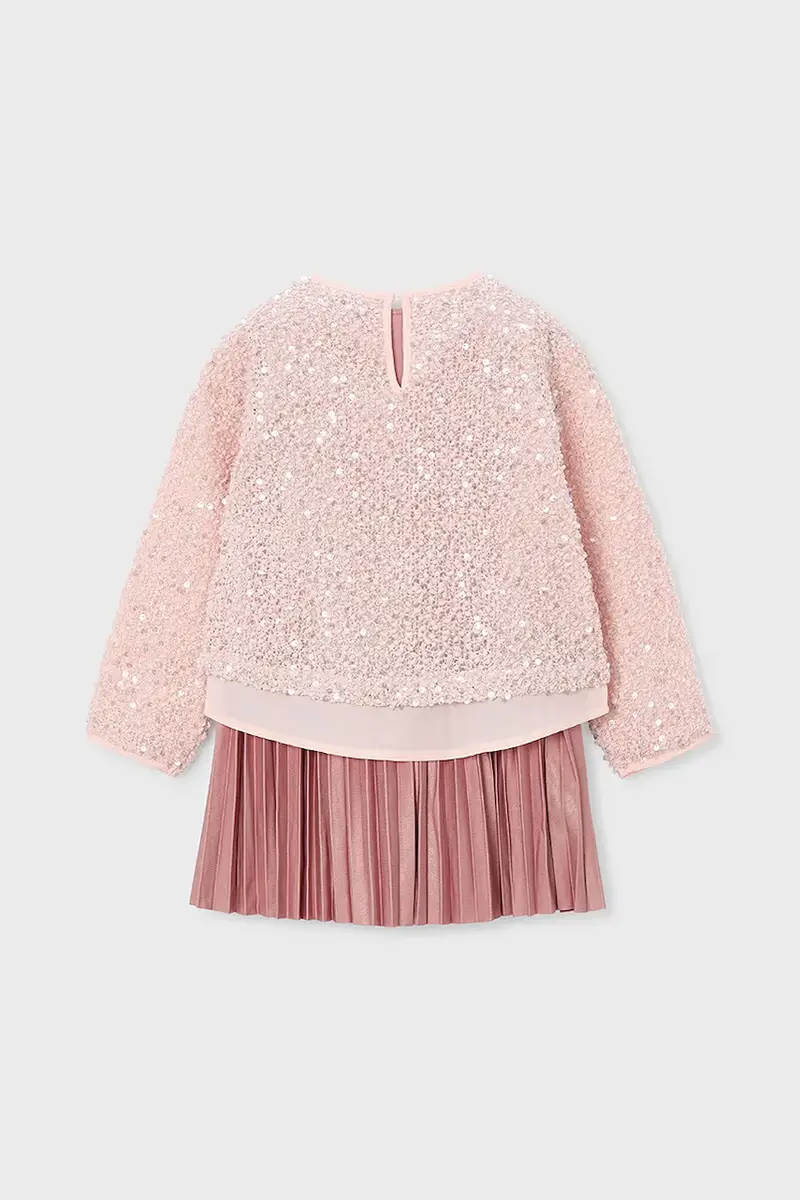 vestito bambina Rosa miniatura 3