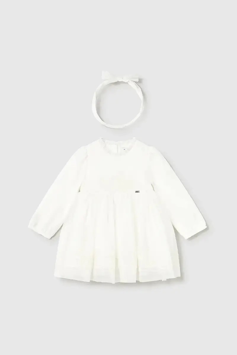 vestito neonato colore beige 2902