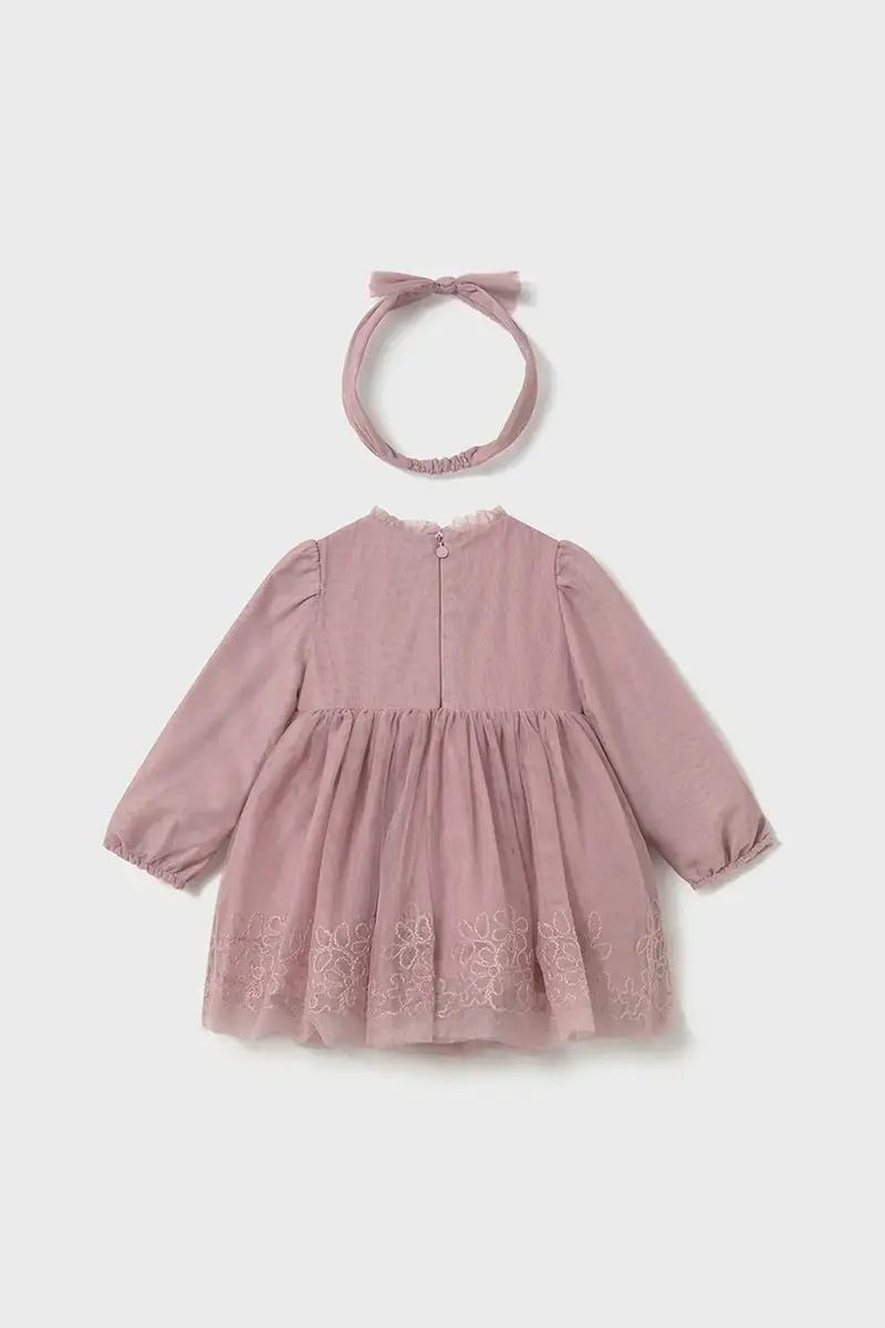 vestito neonato colore rosa 2902 miniatura 3