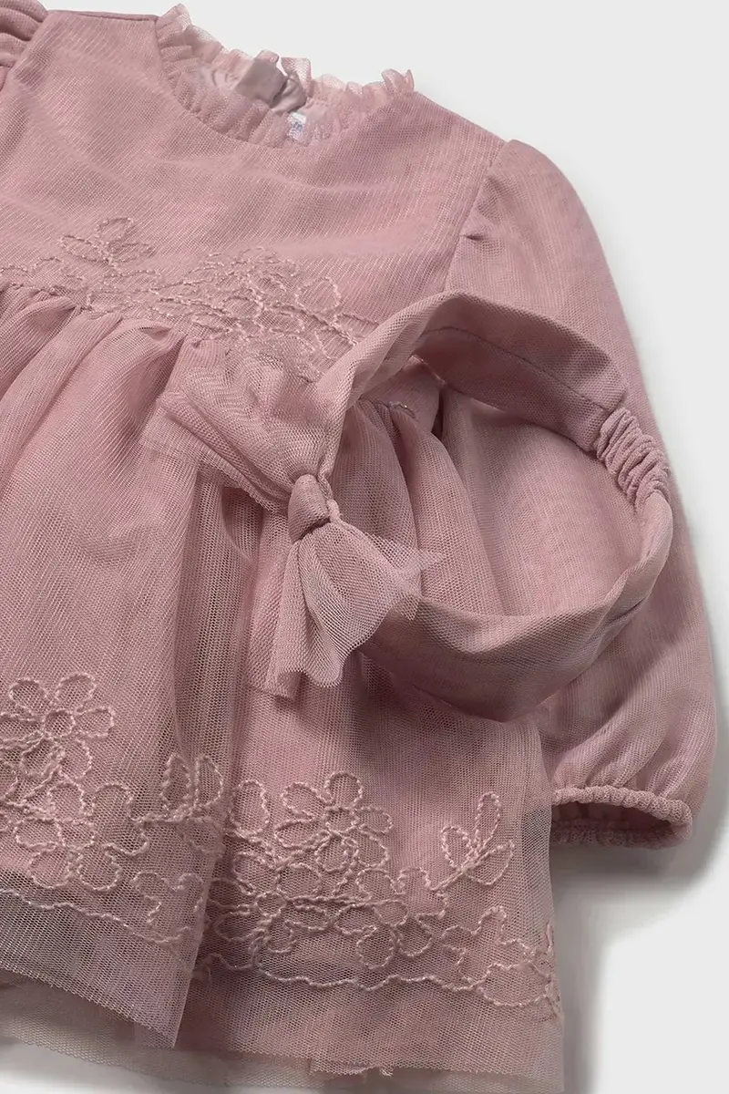 vestito neonato colore rosa 2902 miniatura 4