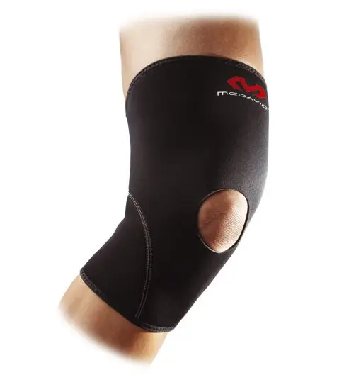 Sostegno ginocchio/Rotula libera Black