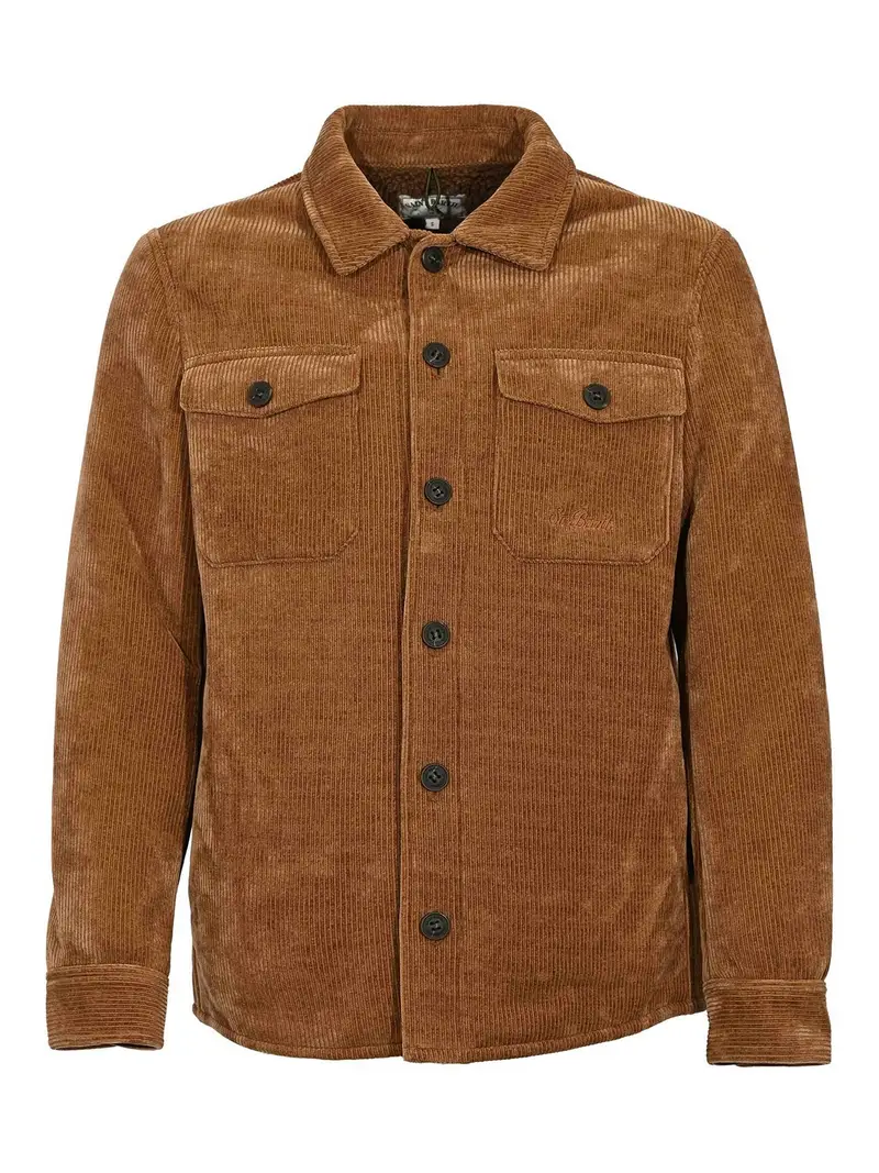 Camicia a coste Landeck Courduroy Cammello