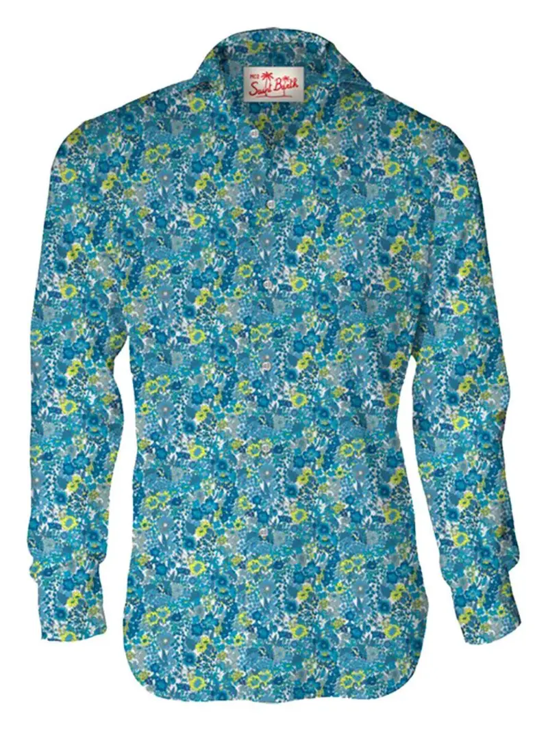 Camicia sikelia fantasia floreale all-over Multicolor miniatura 2