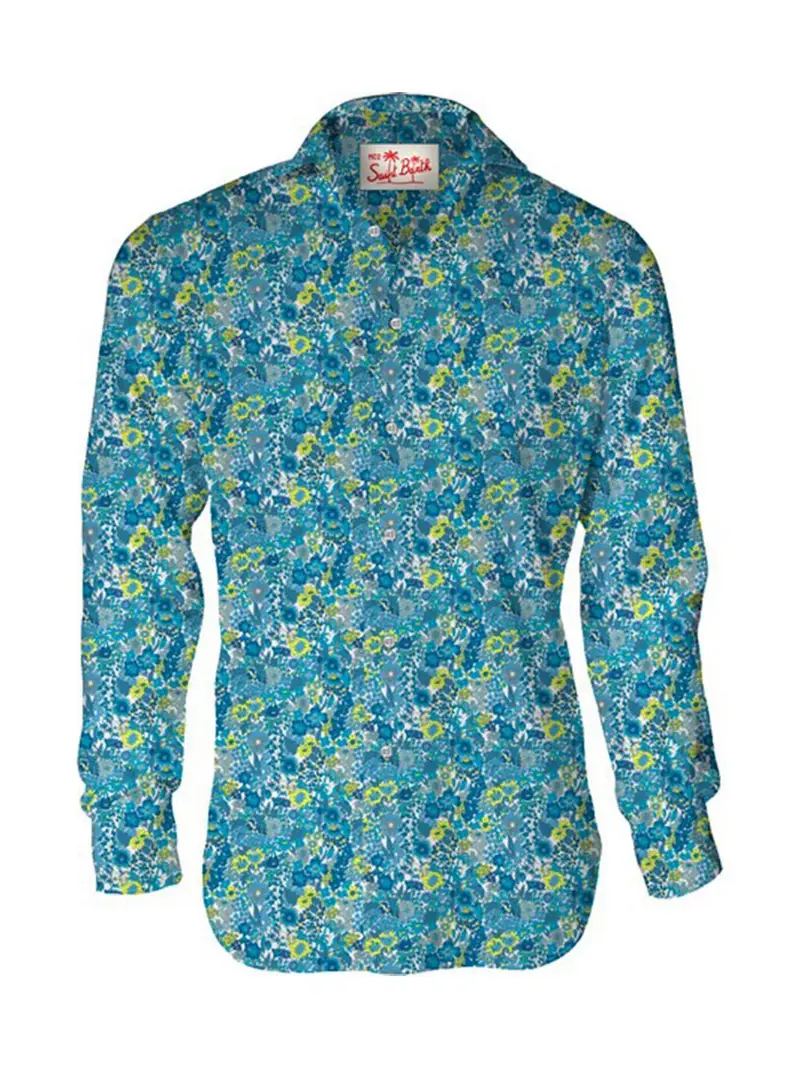 Camicia sikelia fantasia floreale all-over Multicolor
