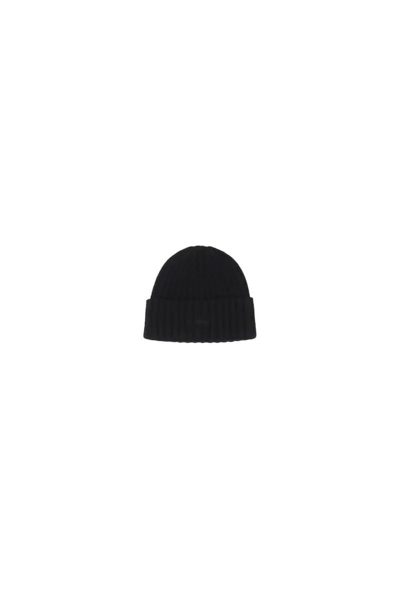 Cappello Bambino MC2 SAINT BARTH Black Wengen jr wool