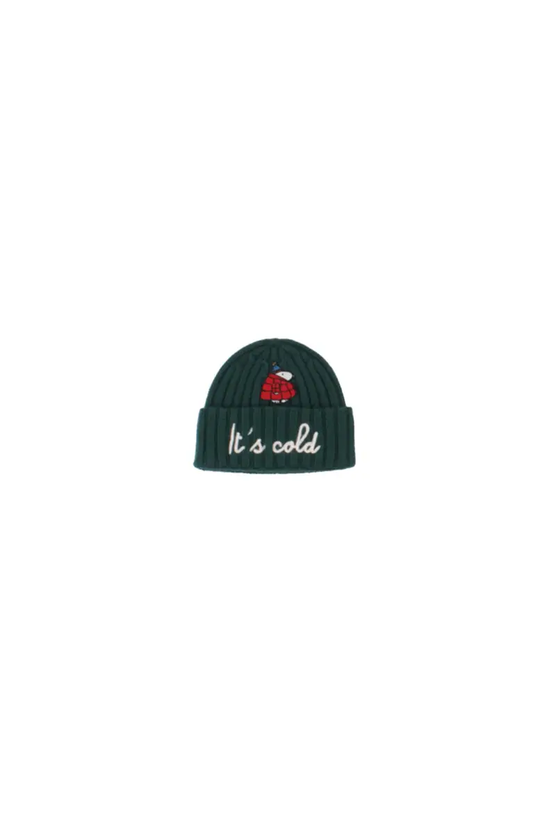 Cappello Bambino MC2 SAINT BARTH Green Wengen jr snoopy cold miniatura 2