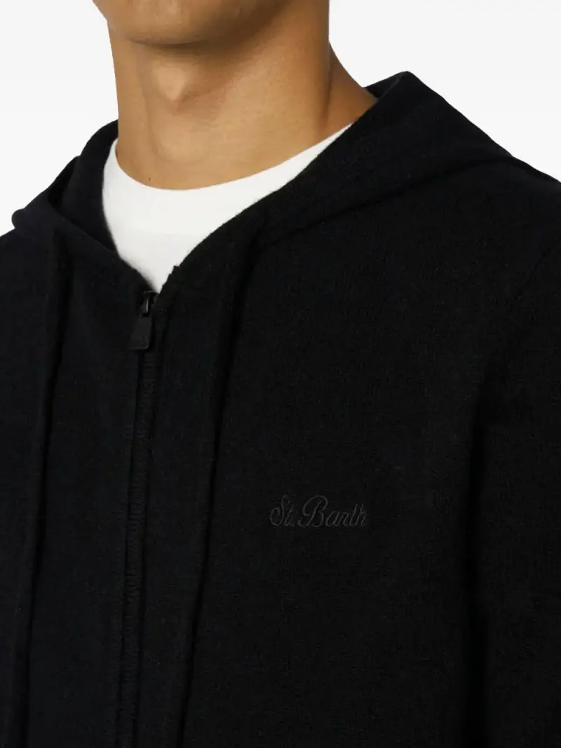 MC2 SAINT BARTH Cardigan Nero 2529348 miniatura 3