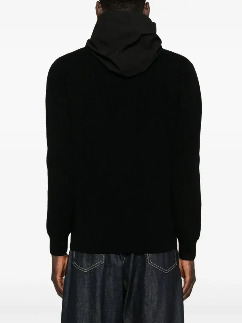 MC2 SAINT BARTH Cardigan Nero 2528999 miniatura 3