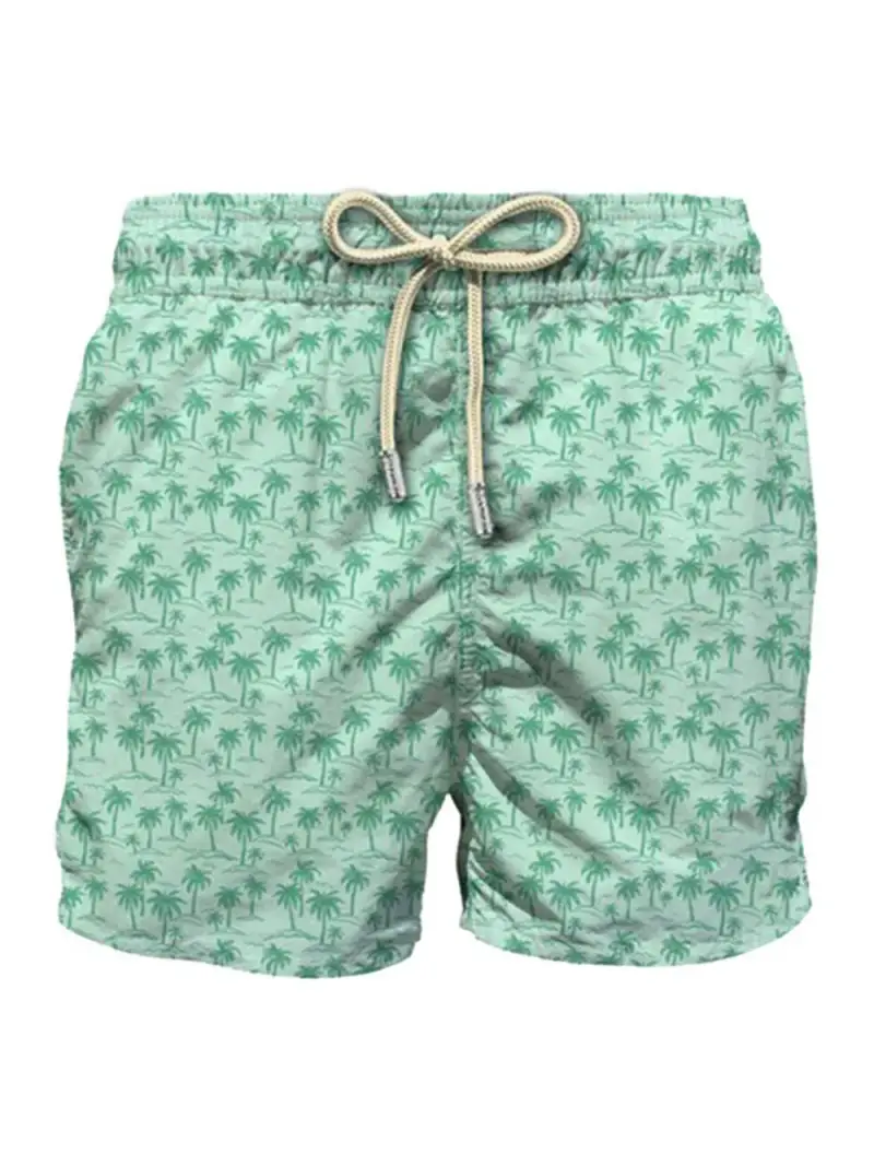 Costume comfort light verde fantasia palme Verde acqua miniatura 2