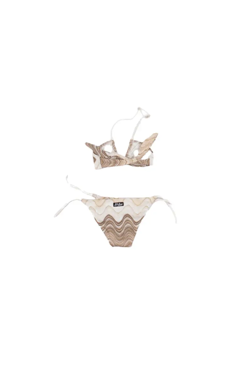 Costume da bagno Bambina MC2 SAINT BARTH Beige oro Aryanna rachel sea wave miniatura 2