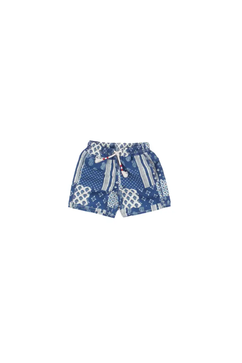 Costume da bagno Bambino MC2 SAINT BARTH Indigo Caprese jr patch