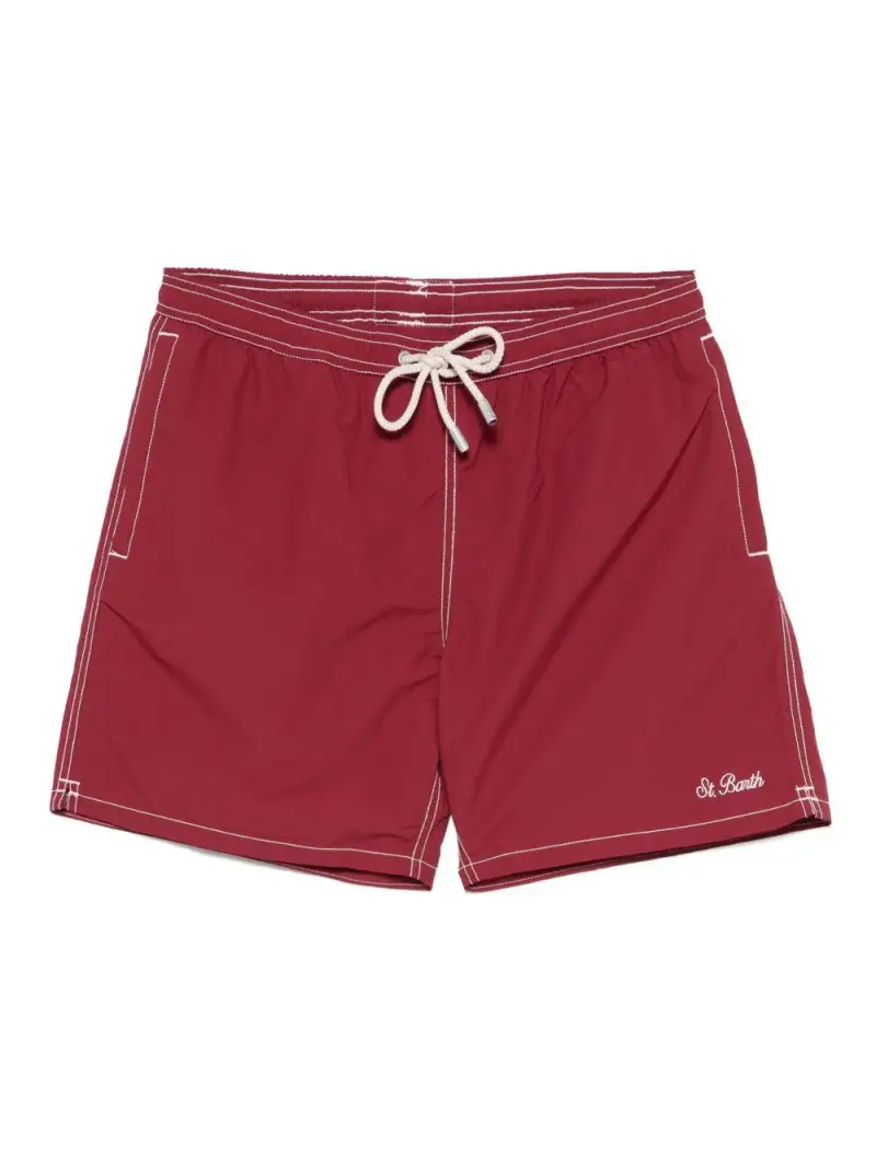 Costume mare media lunghezza Patmos bordeaux miniatura 2