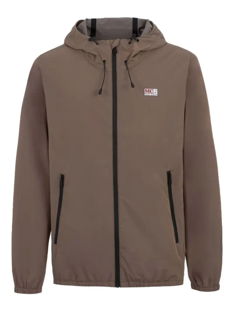 Giacca a vento Solaro verde kaki Tabacco miniatura 2