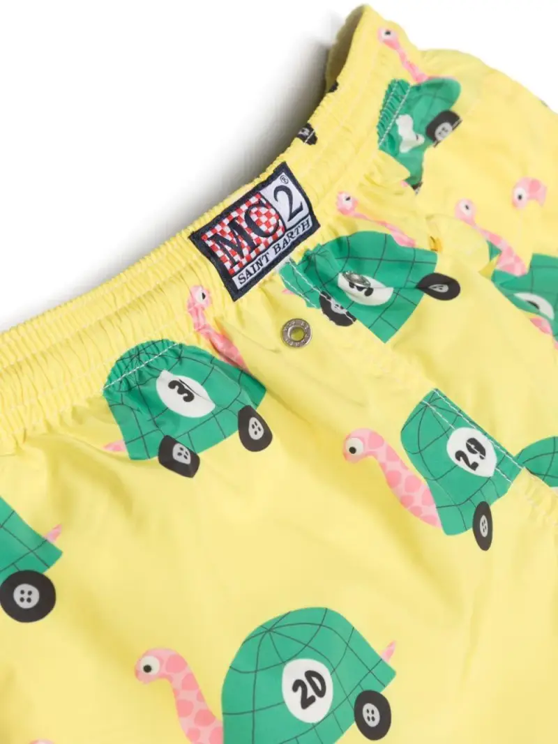 MC2 SAINT BARTH KIDS Boxer Giallo 2525899 miniatura 3