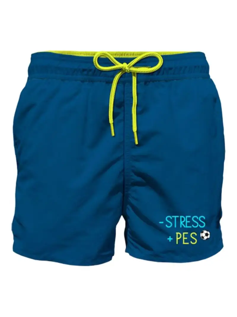 Costume comfort blu "-stress+pess" miniatura 2