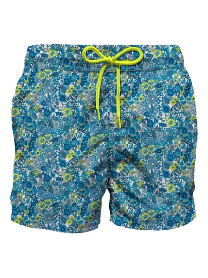 Costume jean lighting celeste con fantasia floreale miniatura 2