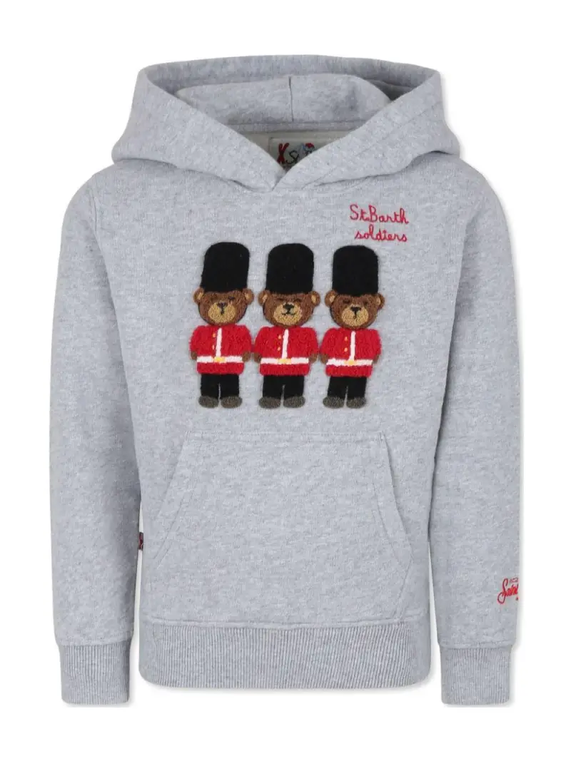 Felpa Oliver grigia soldiers terry Grigio