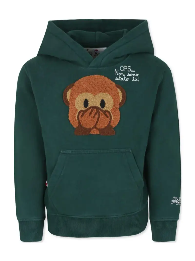 Felpa Oliver " non sono stato io" verde