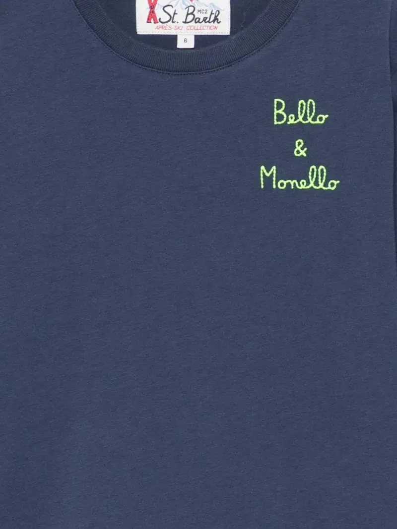 Mc2 Saint Barth Kids Maglia Blu Bambino miniatura 2