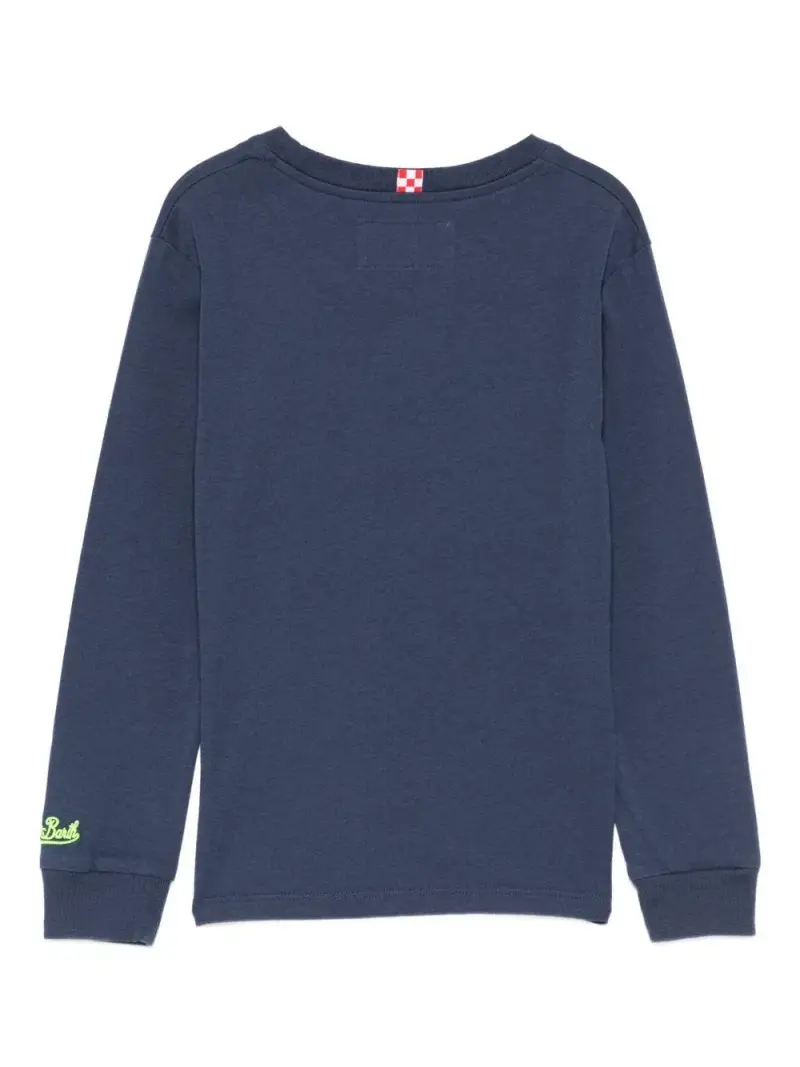 Mc2 Saint Barth Kids Maglia Blu Bambino miniatura 3