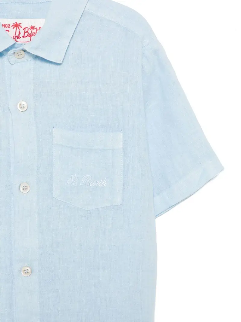 MC2 SAINT BARTH KIDS Polo Azzurro 2538661 miniatura 3