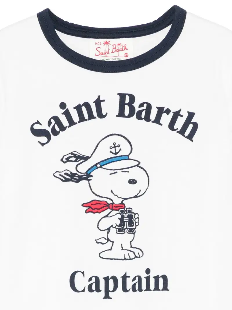 MC2 SAINT BARTH KIDS T-shirt Bianco 2539012 miniatura 3