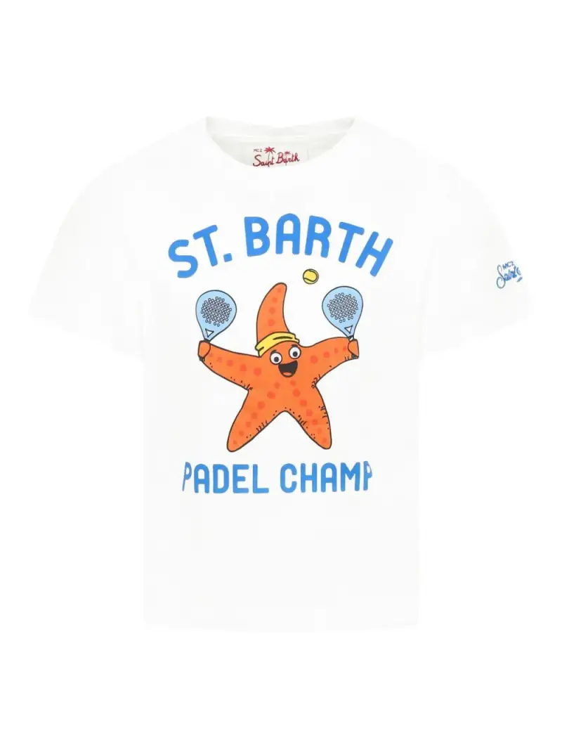 MC2 SAINT BARTH KIDS T-shirt Bianco 2536539
