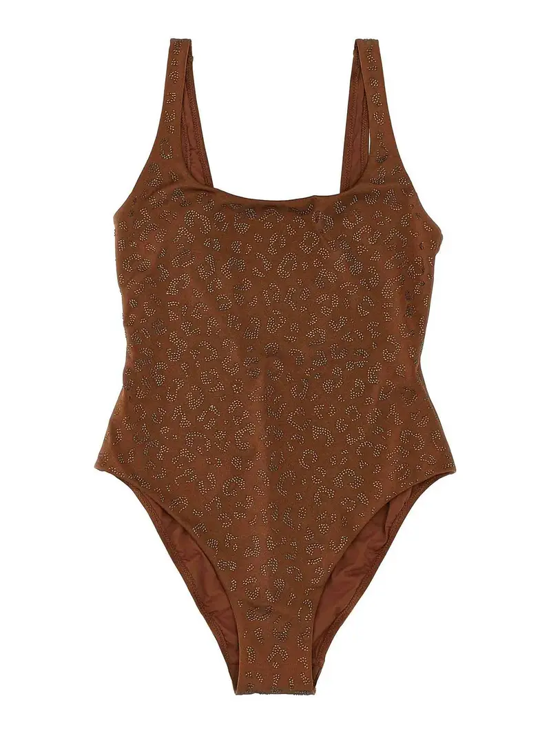 Lora One-Piece Swimsuit Marrone