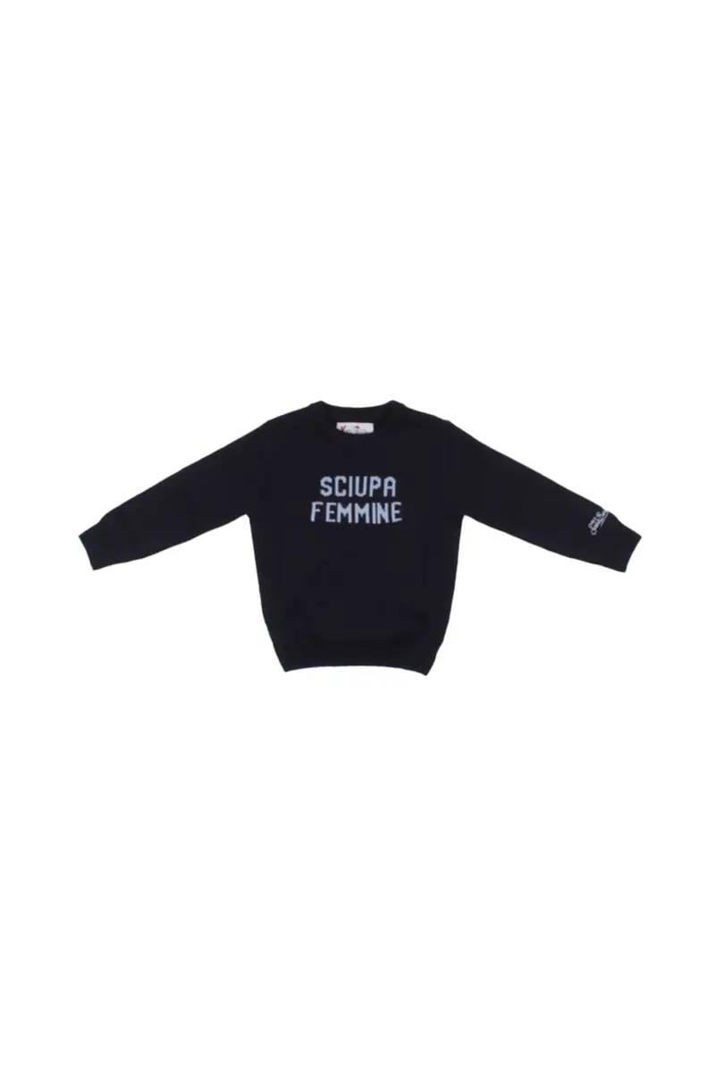 Maglia Bambino MC2 SAINT BARTH Blu Douglas sciupa femmine