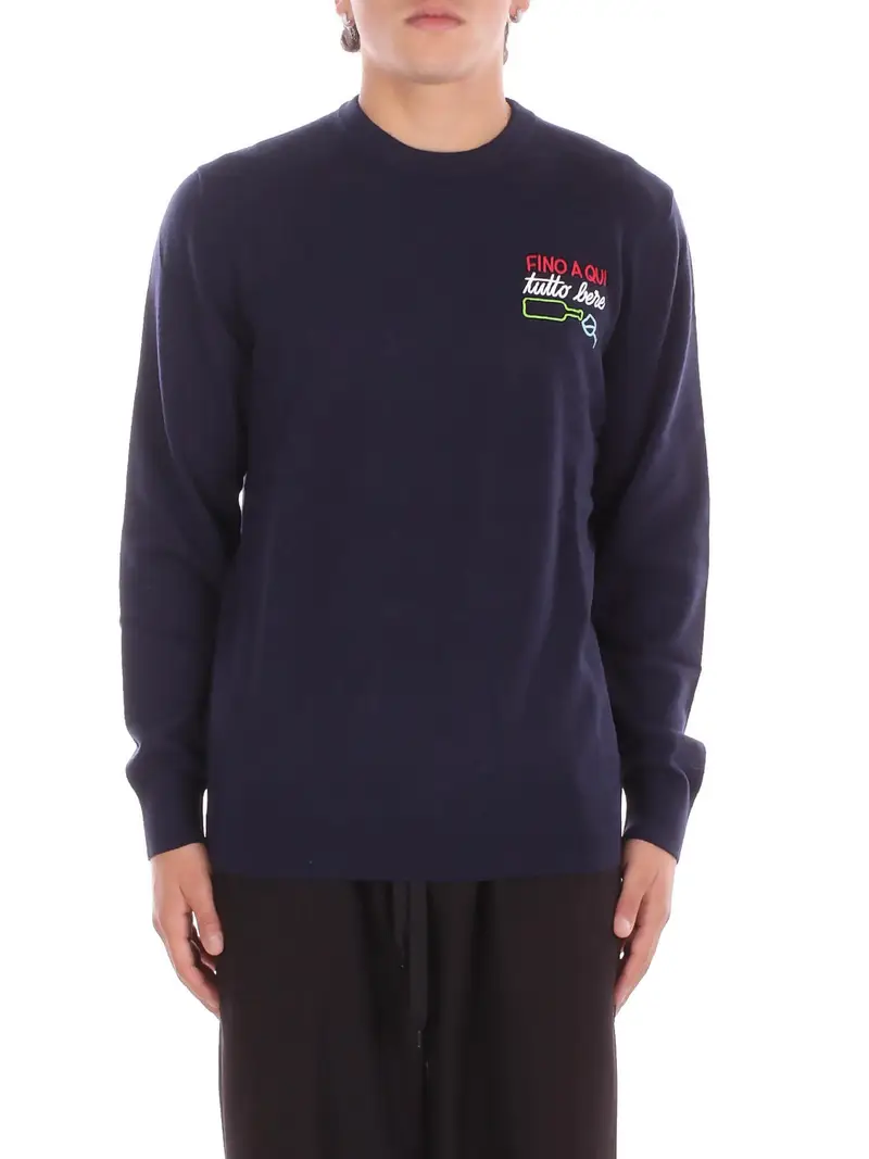 Maglia Uomo MC2 SAINT BARTH Blu Heron light embry tutto bere