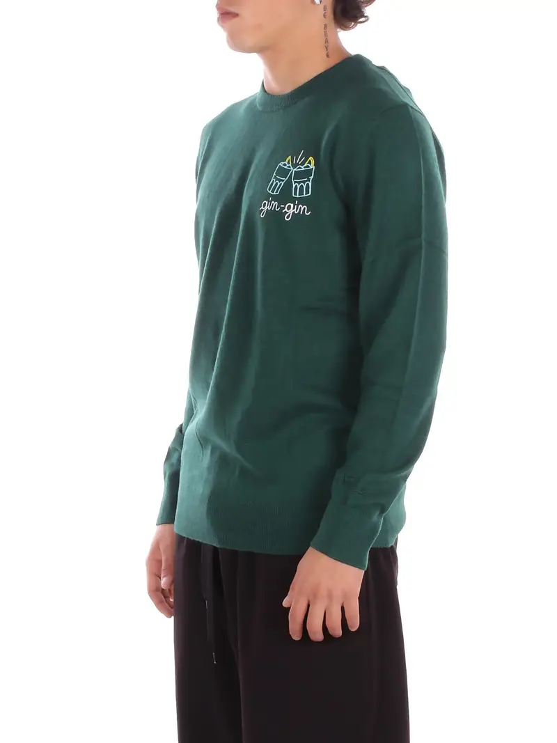 Maglia Uomo MC2 SAINT BARTH Verde Heron light embry gin gin miniatura 2