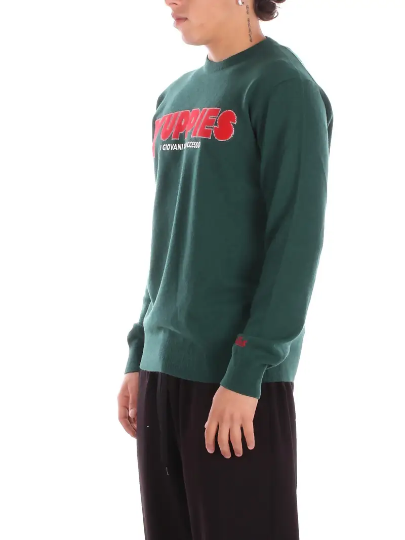 Maglia Uomo MC2 SAINT BARTH Verde Heron light yuppies miniatura 2