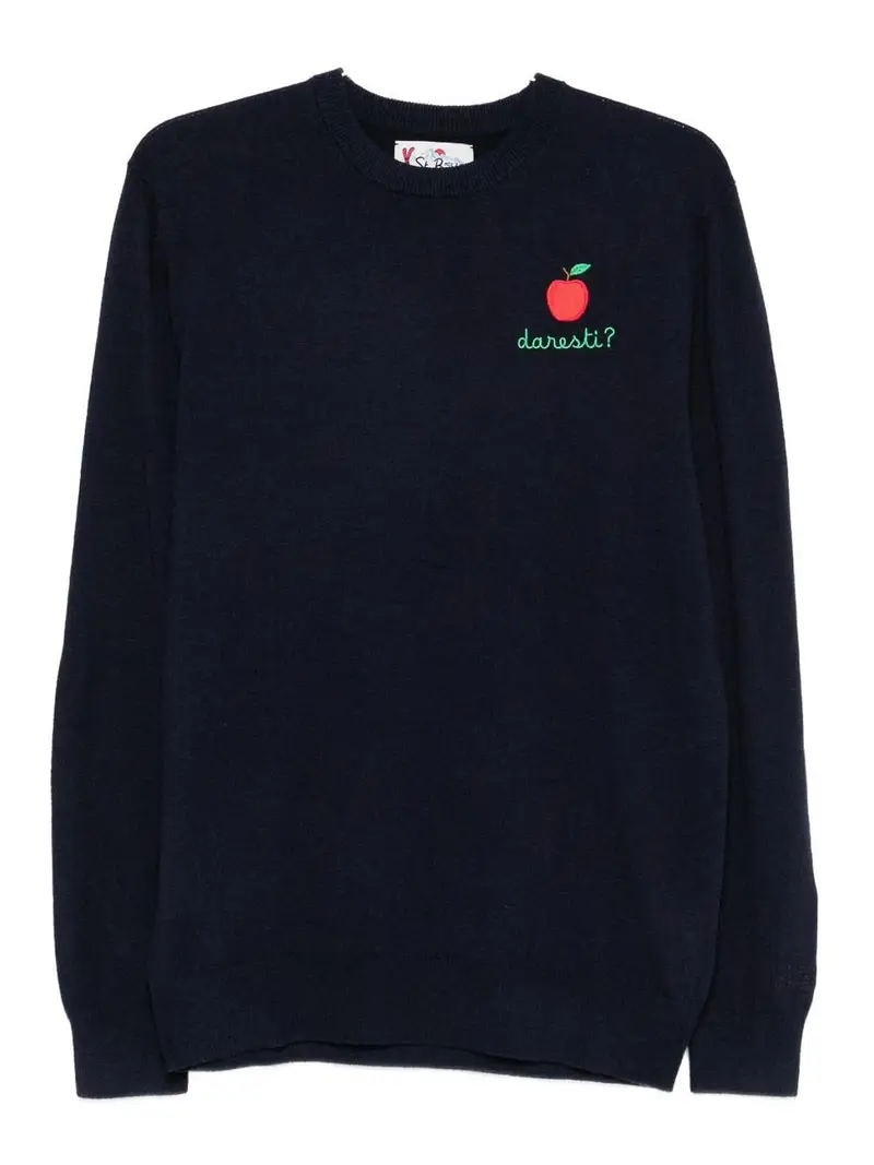 Maglione Girocollo Blu