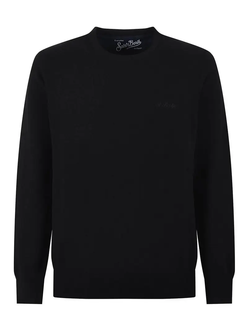 Maglione in miscela di lana Nero