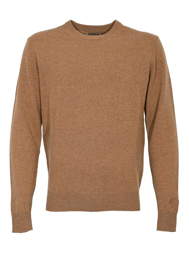 Maglione Regent wool Cammello